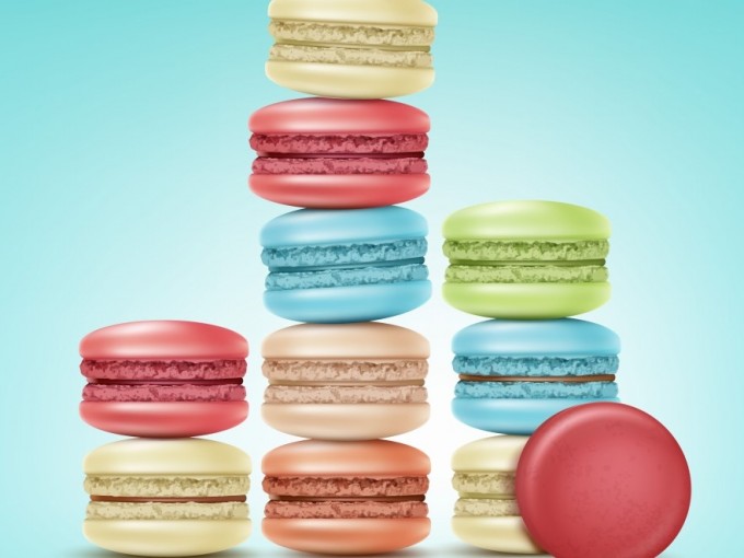 Kaip pasigaminti "macarons" namuose